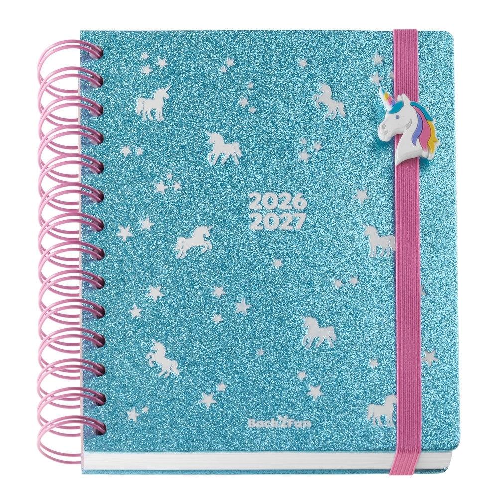 Agenda Miquelrius Escolar 2026-2027 155x180 Dia Pagina Back2Fun Unicornio MR26967