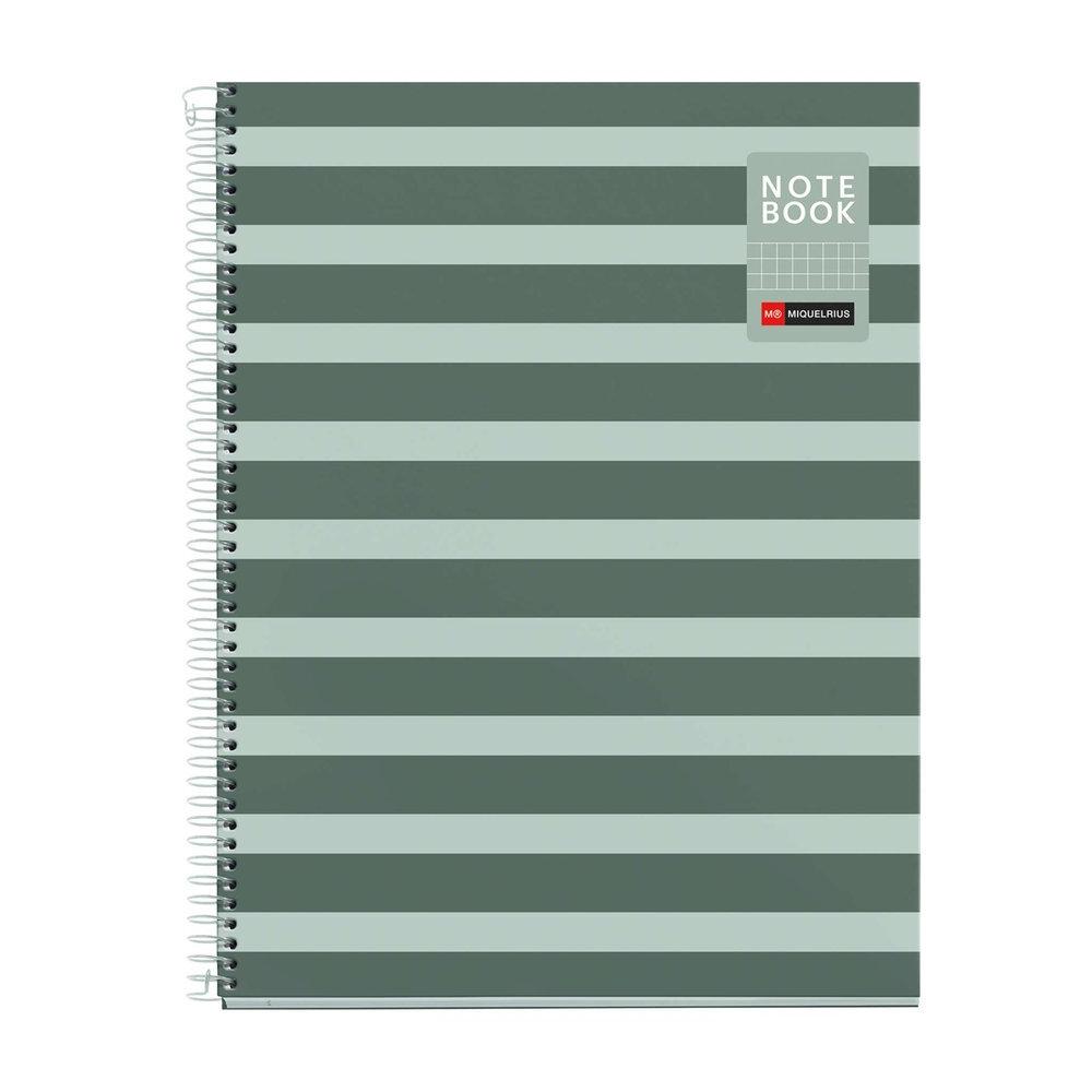 Block MiquelRius A4 80 hojas 5x5 90 gramos Between the lines Musgo MR4517