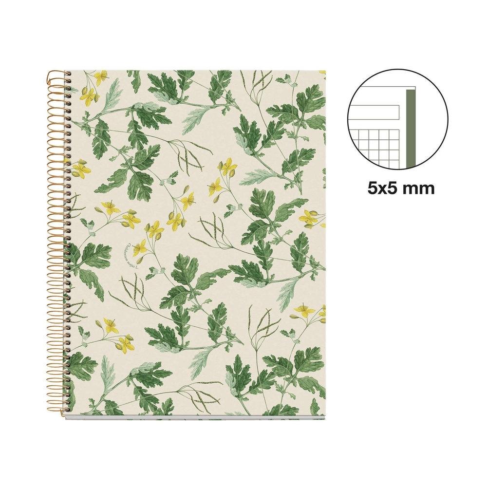 Bloc espiral Entredos Chelindonium MR4498 A4 80 hojas 90 gramos MiquelRius