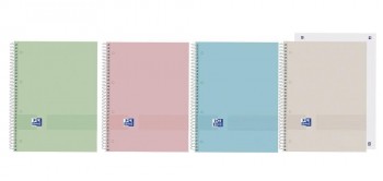 Bloc espiral Oxford 400149498 A5+ YOU tapa extradura 80H 90G liso