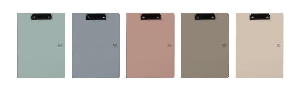 Carpeta de Pinza A4+ Plastico Oxford Forest 400207915 colores surtidos con tapa 50% plastico reciclado
