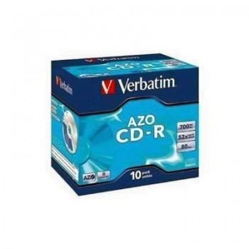 C.25 CD-R Verbatim 52x extra protección