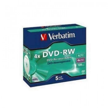 C.5 DVD-RW Verbatim 4x regrabable