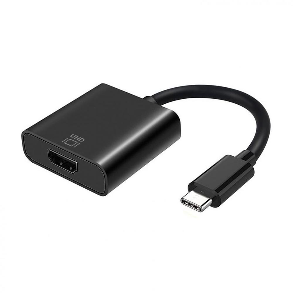 Conversor AISENS A109-0344   USB-C Macho a HDMI Hembra 4K 60Hz (15 cm, Negro)