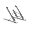 Soporte de sobremesa ajustable para Portatil / Tablet, PLATA AISENS LPS1M-099