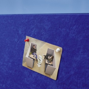 Panel Tapizado Azul Rocada 6250-2 SkinPINBOARD 75x115 cm