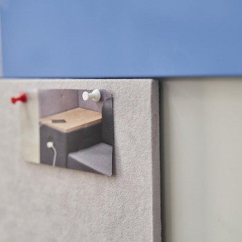 Panel Tapizado Azul Rocada 6250-2 SkinPINBOARD 75x115 cm