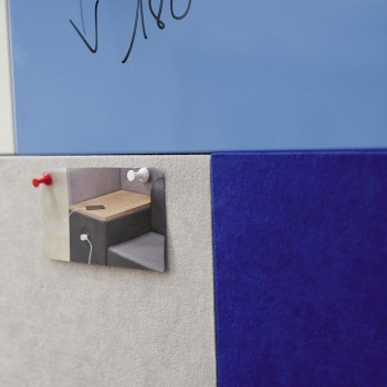 Panel Tapizado Azul Rocada 6250-2 SkinPINBOARD 75x115 cm