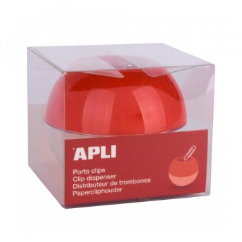 Portaclips Apli transparente 13351 35 clips