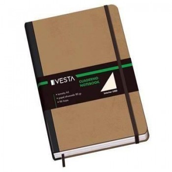 Cuaderno Vesta Nature tapa cartoné liso A5 10640