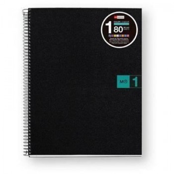 Cuadernos microperforados Note Book 1M  polipropileno Miquelrius