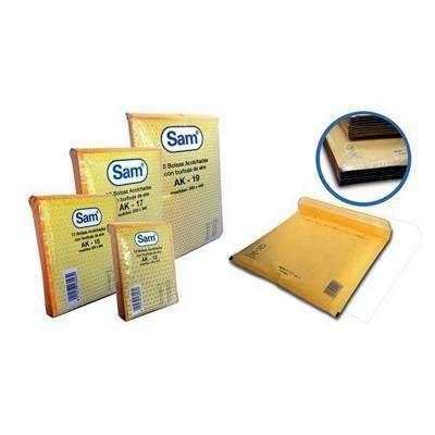 Bolsas burbujas en paquete Sam