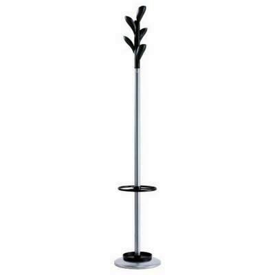 Perchero-paragüero metálico Cilindro RAL 9006 H-18