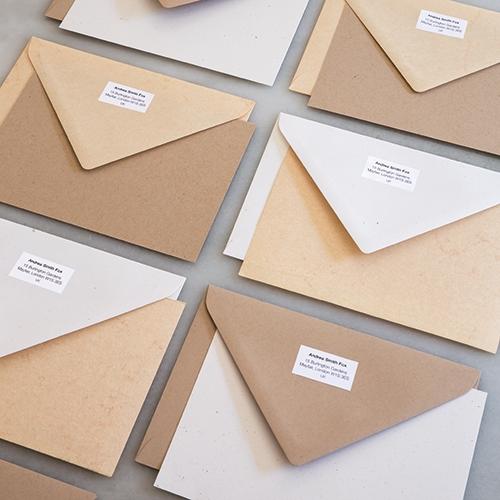 EXPEDICIÓN: ETIQUETAS, SOBRES Y EMBALAJE 