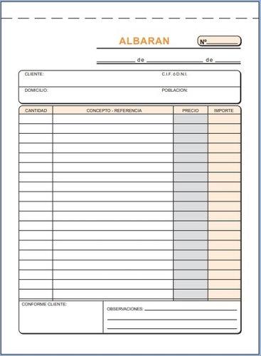 ALBARANES 